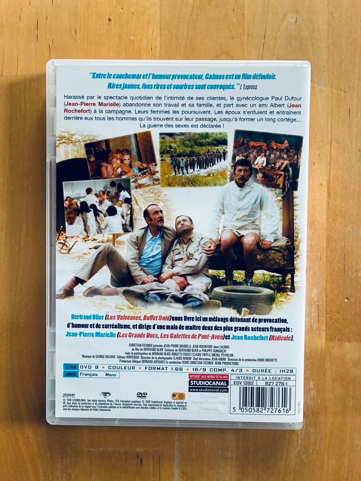 DVD Calmos de Bertrand Blier. – photo 3